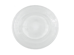 PRATO VIDRO FIRENZE 22CM SOBREMESA