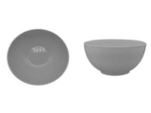 TIGELA MELAMINA CINZA 700ML FUNDA