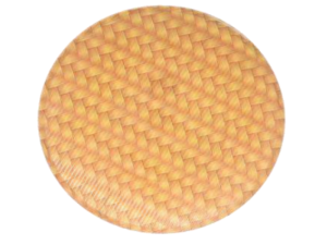 SOUSPLAT PLASTICO 28CM TRAMA BAMBU