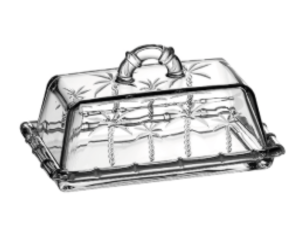 MANTEGUEIRA VIDRO 16,5CM BAMBOO