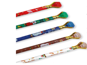 CANETA NATAL ESFEROGRAFICA 16CM