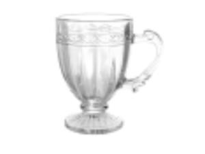 CANECA VIDRO 190ML PARIS CLEAR