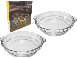 JOGO 2 SALADEIRA VIDRO 1,23L C/CX
