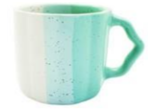 CANECA CERAMICA 180ML DOME VERDE