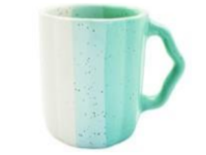 CANECA CERAMICA 300ML DOME VERDE