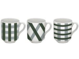 CANECA CERAMICA 310ML XADRES VERDE