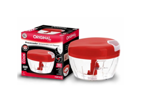 MINI PROCESSADOR 500ML VERMELHO