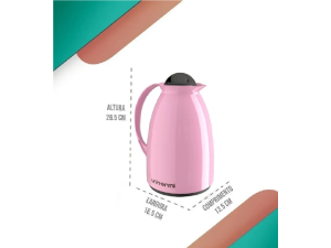 GARRAFA TERMICA 0,65L FLORENÇA ROSA