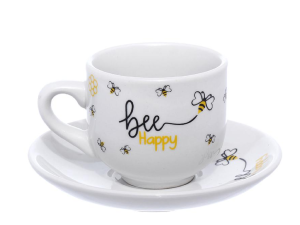 JOGO 6 XICARAS CAFE 90ml honey