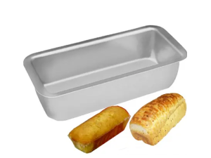 FORMA PÃO ALUMINIO N*3  29X18X5,7CM