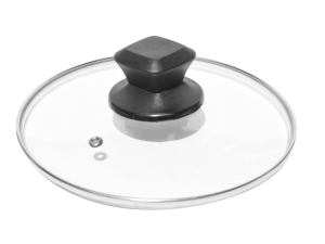 TAMPA VIDRO 20CM PEGADOR BAQUELITE