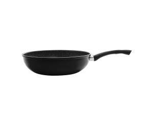 FRIGIDEIRA ALUMINIO 28CM PRETA REVESTIMENTO CERAMICO GRANILITE