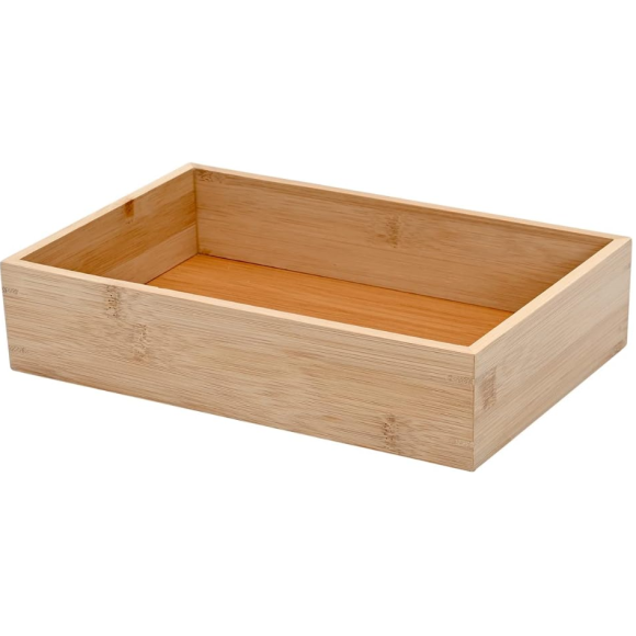 ORGANIZADOR BAMBU 26X18X6,5CM