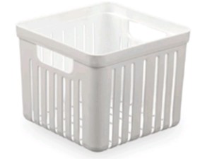 CESTA ORGANIZADORA PLASTICA 14X13X11CM