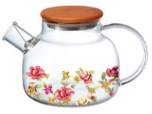 CHALEIRA VIDRO 1,0L LE JARDIN AMTAP-MADEIRA