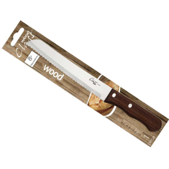 FACA 08" P/PAO WOOD CABO-MADEIRA