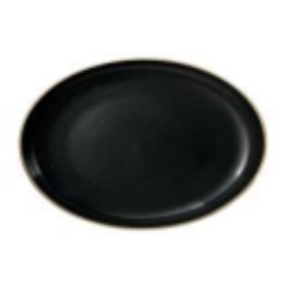 PRATO CERAMICA CINZA-CHUMBO 27CM