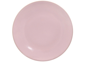 PRATO CERAMICA 27CM ROSA