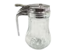 PORTA MEL VIDRO 235ML DOSADOR 07X12CM