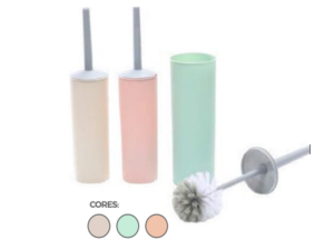 ESCOVA SANITARIA PLASTICA 3-CORES
