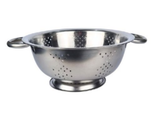 ESCORREDOR MASSAS INOX 28CM 02-ALCAS