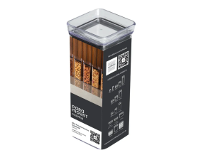 POTE ACRILICO 0,34L QUADRADO LUMINI