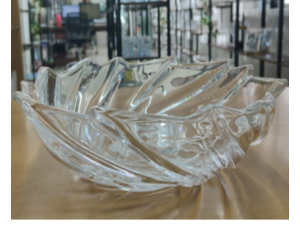 CENTRO MESA VIDRO 29CM 2000ML PESADO