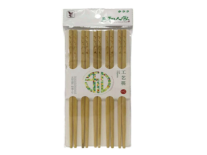 HASHI BAMBU C/10 PARES 24CM DECOR