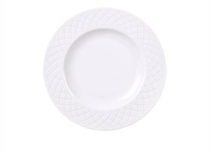 PRATO SOBREMESA INGRID EM PORCELANA 21 CM