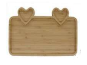 TABUA/PETISQUEIRA BAMBU 28X20CM 