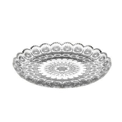 PRATO DE BOLO DE VIDRO 30CM BOHEMIA