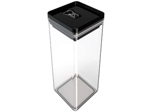 POTE ACRILICO DUBAI 2,5L PRETO