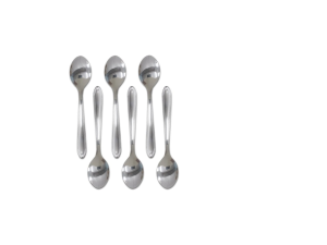 COLHER SOBREMESA INOX C/06 ASHORIA 15CM