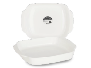 TRAVESSA VIDRO 2000ML BRANCA TROPICAL