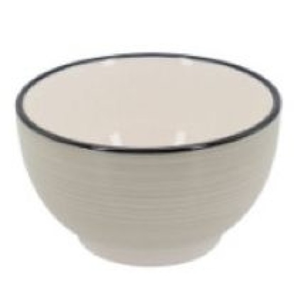 BOWL DE CERAMICA 14,5CM BRANCO - LINHA NANCY