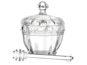 MELEIRA VIDRO LISBOA 8,5X11CM C/PEGADOR