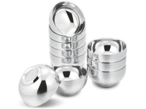 TIGELA INOX 12CM DUPLA