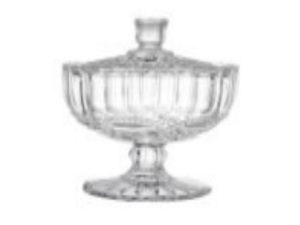 BOMBONIERE VIDRO 227ML SPLENDOR CLEAR