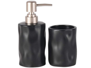 KIT 2 BANHEIRO CERAMICA ORGANICO 4-CORES