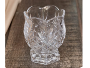 PORTA TALHER VIDRO 08CM