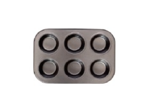 FORMA PARA CUPCAKE 6 LUGARES 26X18CM