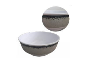 BOWL DE MELAMINA 15CM CRAQUELADO PLUS