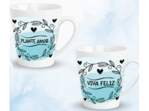 CANECA CERAMICA 300ML TULIPA 