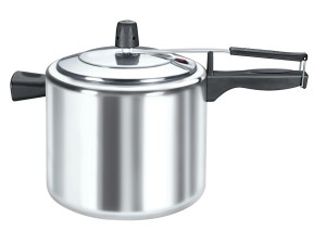 PANELA PRESSÃO POLIDA DE ALUMINIO 4,5L