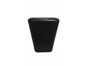 LIXEIRA DE 16 LITROS COM SENSOR USB RECARREGAVEL PRETA