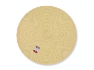 LUGAR AMERICANO 38CM REDONDO BEGE - LUCY