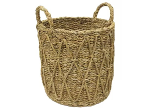 CESTA CAUBI C/ALCA 28X25CM REDONDO