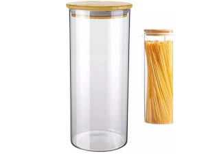 POTE VIDRO 1750ML TP-BAMBU REDONDO