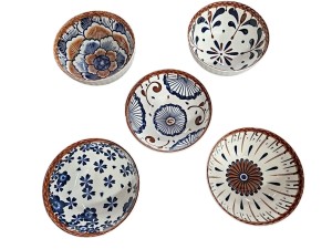 BOWL DE CERAMICA 200ML REDONDO FLORIDO