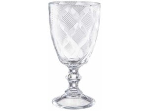 JOGO COM 6 COPOS DE VIDRO 420ML CLEAR FRIZADO